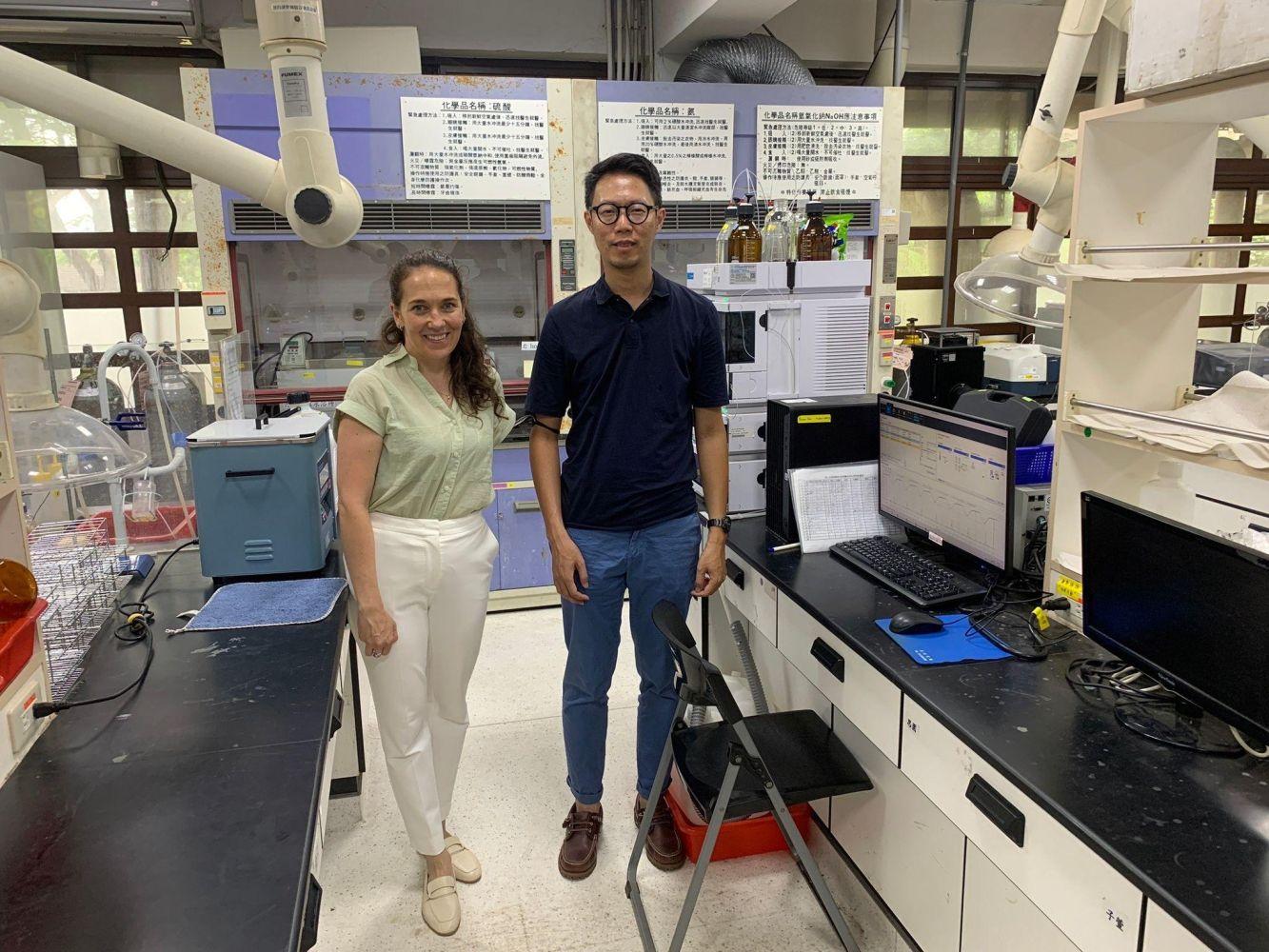 Dr. McGachy Visited Taiwan's Tunghai University