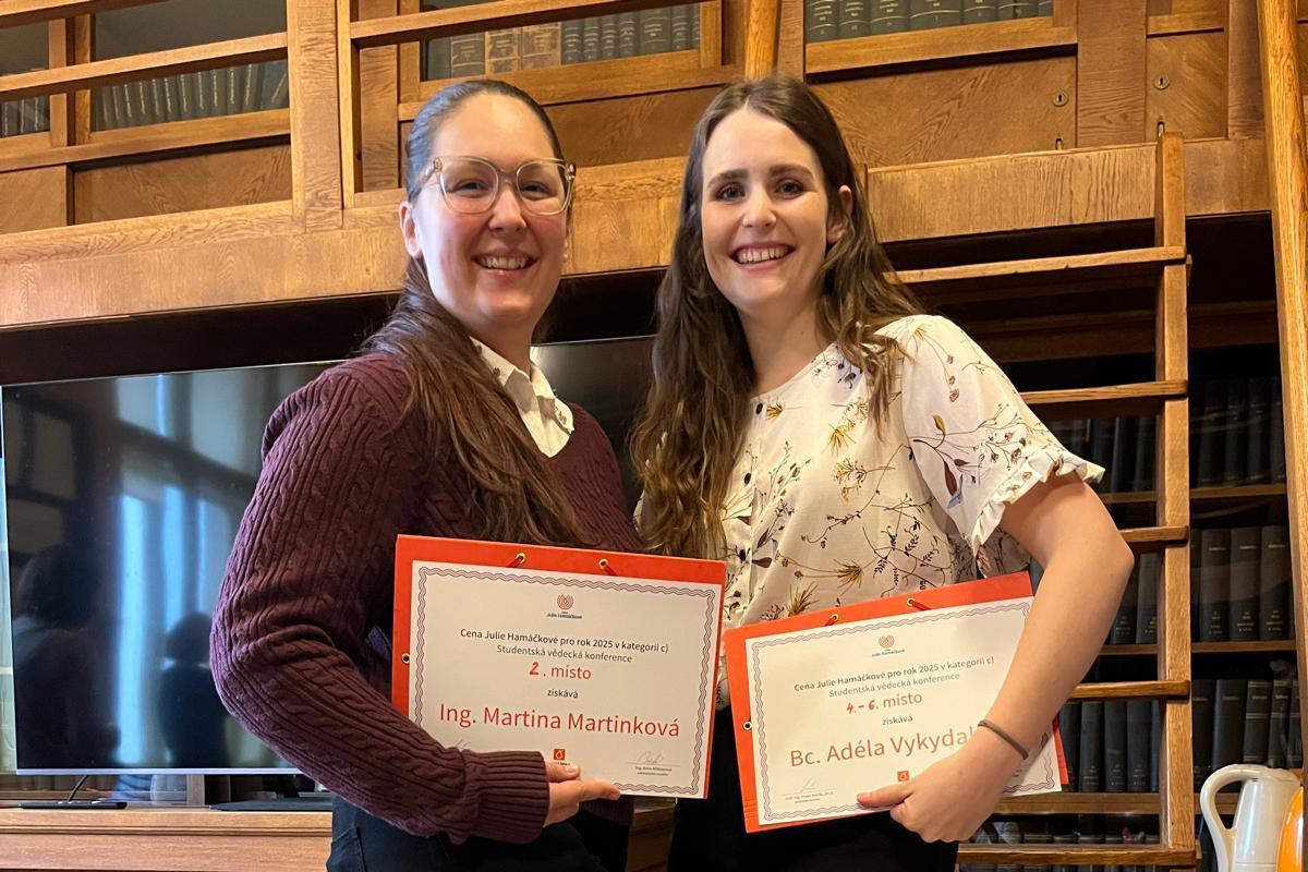 Cena Julie Hamáčkové