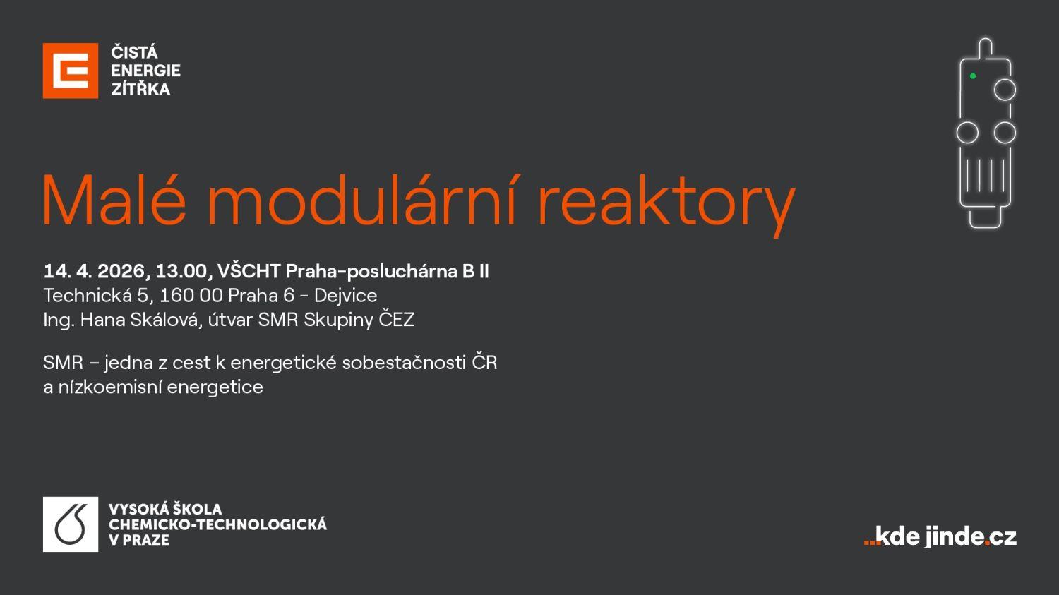 SMR - jedna z cest k energetické soběstačnosti ČR a nízkoemisní energetice