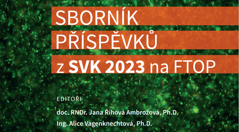 Sborník příspěvků z SVK 2023 na FTOP