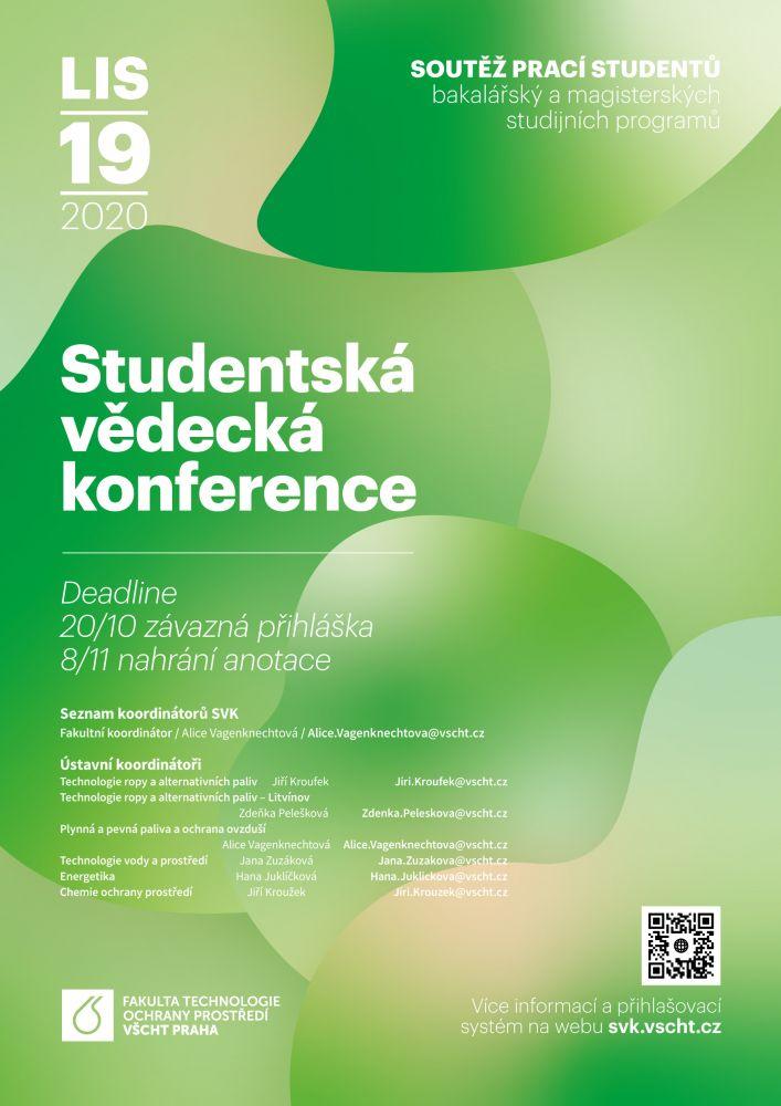 Přihlaste se na Studentskou vědeckou konferenci s výsledky své závěrečné práce!